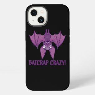 Batcrap Crazy Wacky Cartoon Bat iPhone 13 Case