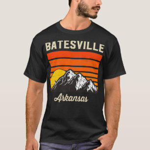 Batesville Arkansas Retro City State USA Souvenir T-Shirt