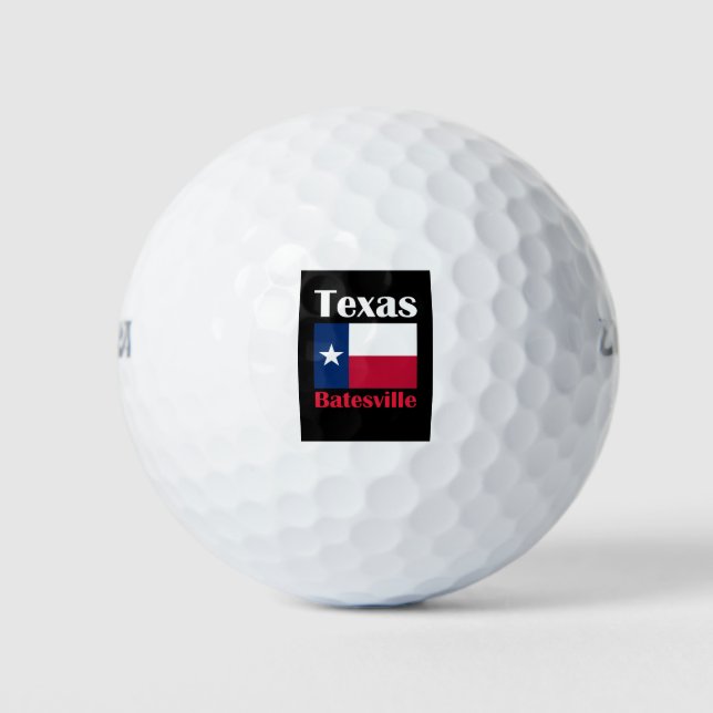 Batesville TX Golf Balls (Front)