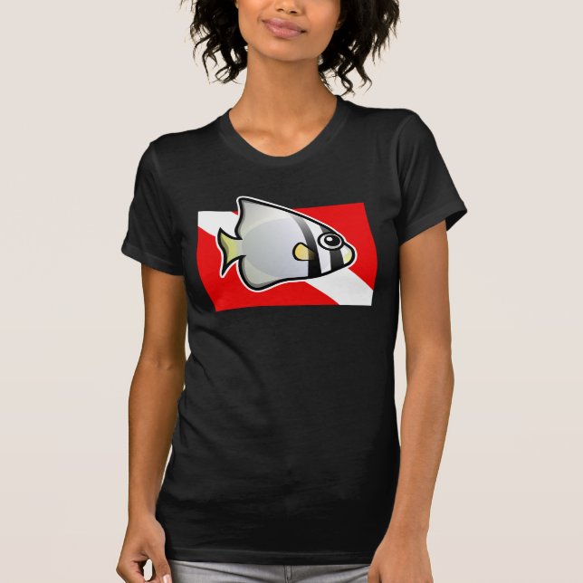 Batfish Dive Flag T-Shirt (Front)