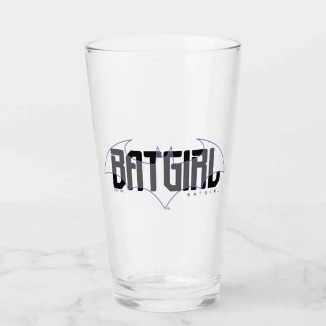 Batgirl Hi-Tech Name Graphic Glass (Front)