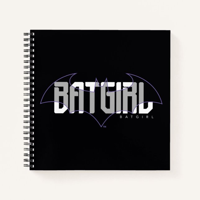 Batgirl Hi-Tech Name Graphic Notebook (Front)