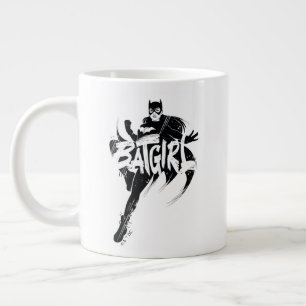Batgirl Ink Brush Name Large Coffee Mug