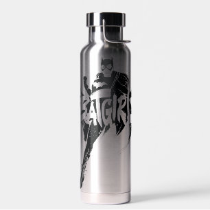 Batgirl Ink Brush Name Water Bottle