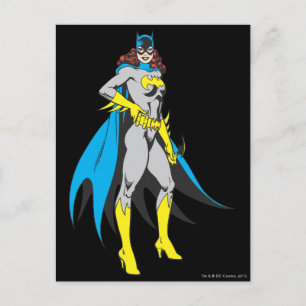 Batgirl Poses Postcard