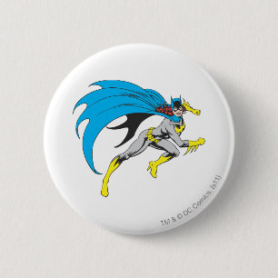 Batgirl Runs 6 Cm Round Badge