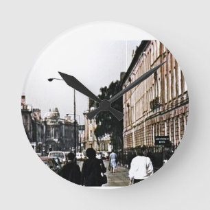 Bath 1986 snap-0590a jGibney The MUSEUM Zazzle Gif Round Clock