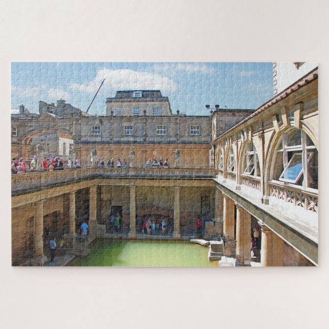 Bath # 2 poster jigsaw puzzle (Horizontal)