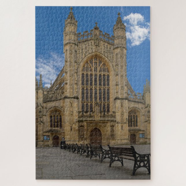 Bath Abbey.  Jigsaw Puzzle (Vertical)
