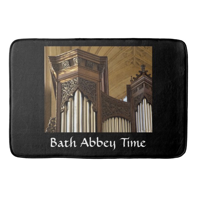 Bath Abbey organ pipes Mat (Front)