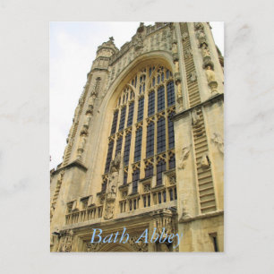 Bath Abbey postcard