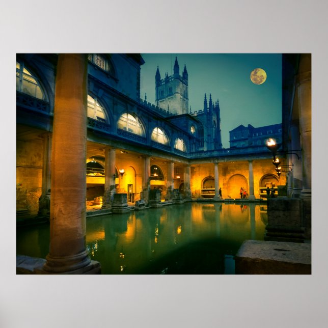 Bath at night poster (Front)