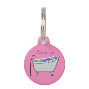 Bath Bomb Babe Thunder_Cove Pet Tag