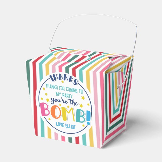 bath bomb gift box you're the bomb (Front Side)