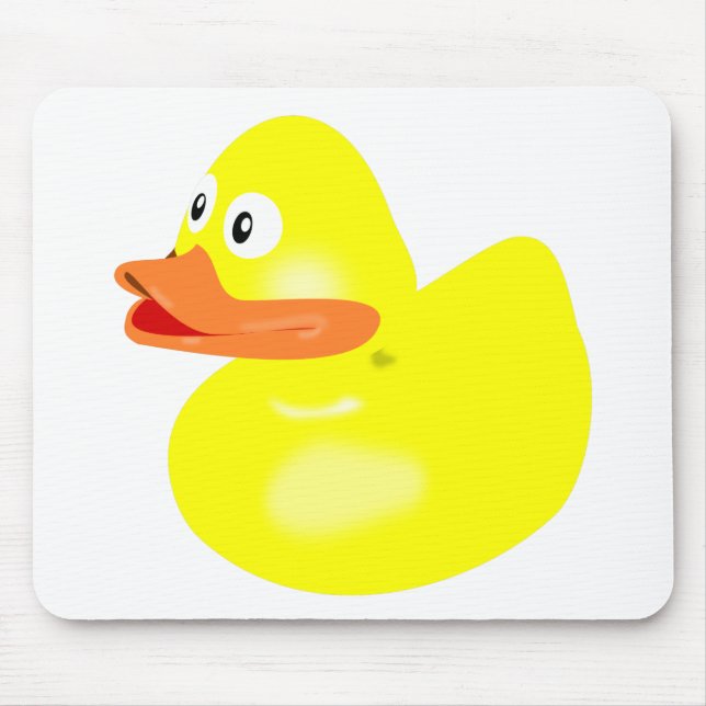 Bath Duck Mouse Pad (Front)