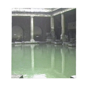 Bath England 1986 Roman Bath1 snap-23487 jGibney T Notepad
