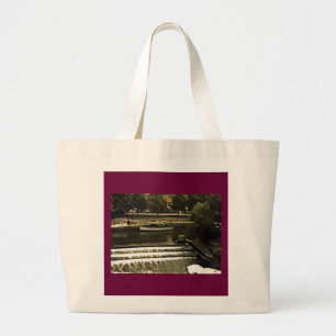 Bath England 1986 snap-11510art jGibney The MUSEUM Large Tote Bag