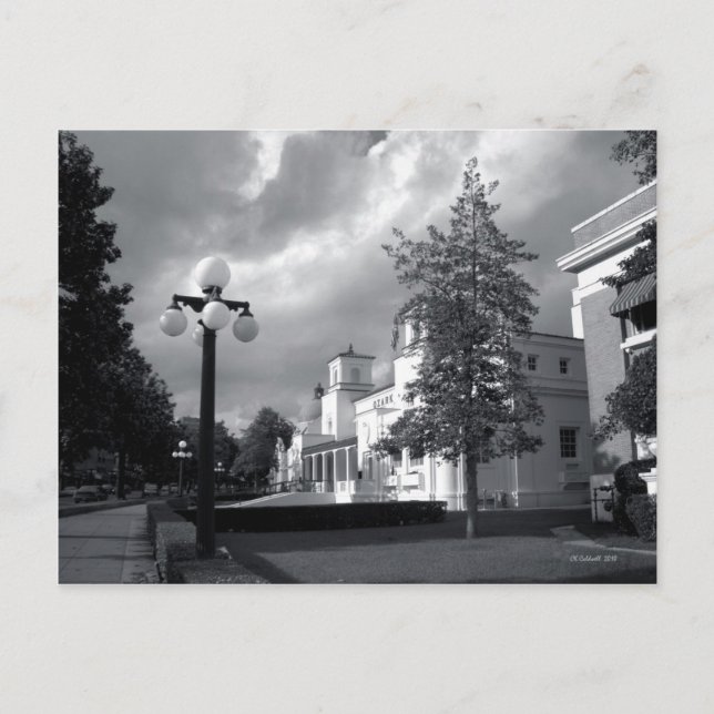 Bath House Row Storm Postcard (Front)