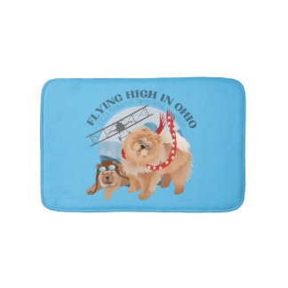 BATH MAT - BLUE WITH 2025 LOGO