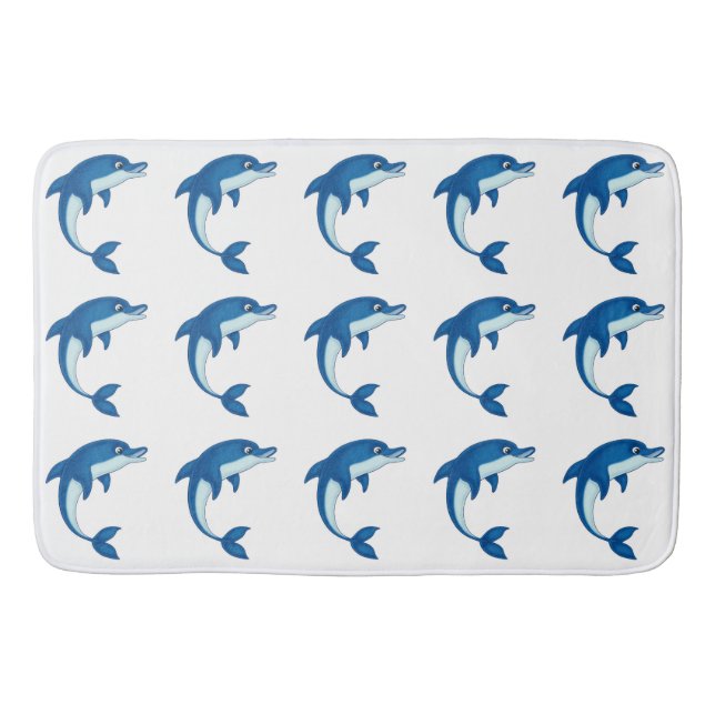 Bath Mat/Dolphins Mat (Front)