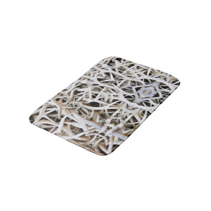 Bath Mat Elk Antlers