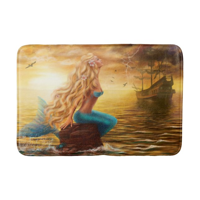 Bath Mat Fantasy Mermaid (Front)