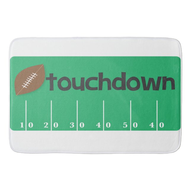 Bath Mat/Football Field Bath Mat (Front)