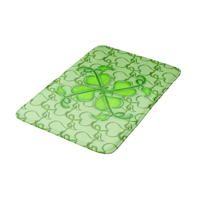 Bath Mat - Ivy Leaves (Angled)