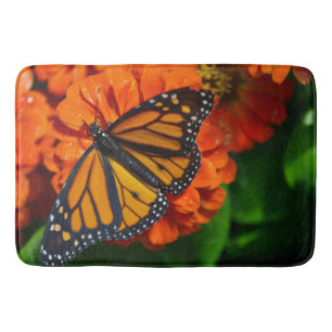 Bath Mat/Marigold and Butterfly Mat