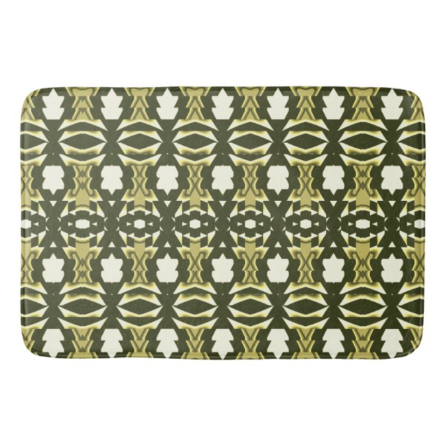 Bath Mat, Multicolor modern classic design   Bath Mat (Front)