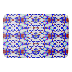 Bath Mat, Multicolor modern classic design Bath Mat