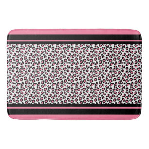 Bath Mat/Pink Zebra Pattern Mat