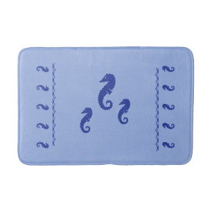 Bath Mat - Seahorses