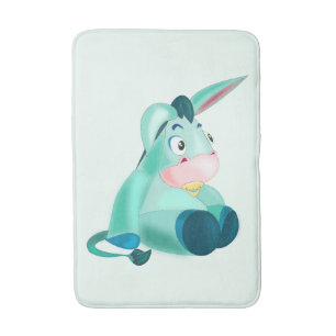 Bath Mat with Baby Donkey