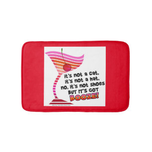 BATH MATS - BUT IT'S GOT BOOZE!
