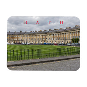 Bath Royal Crescent view fridge magnet