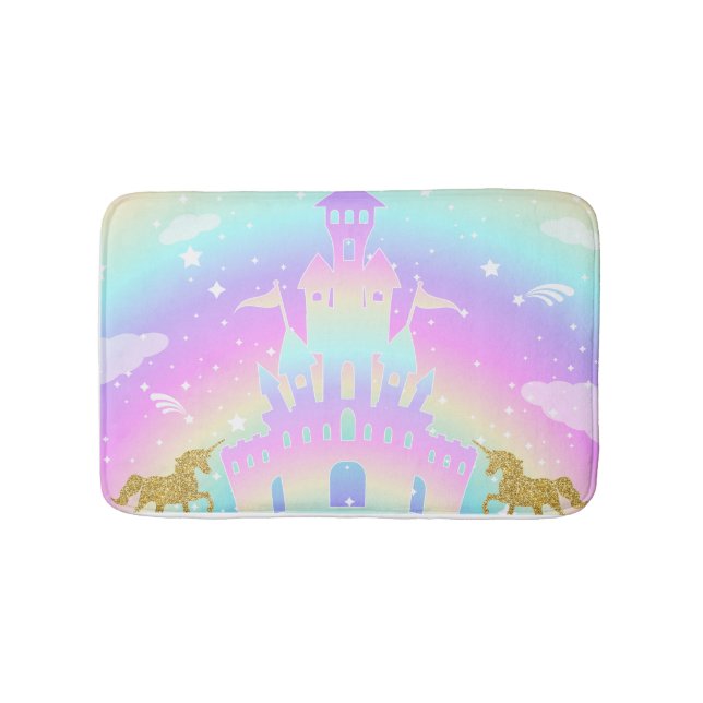 Bath Rug for Girls’ Bathroom Decor (Front)