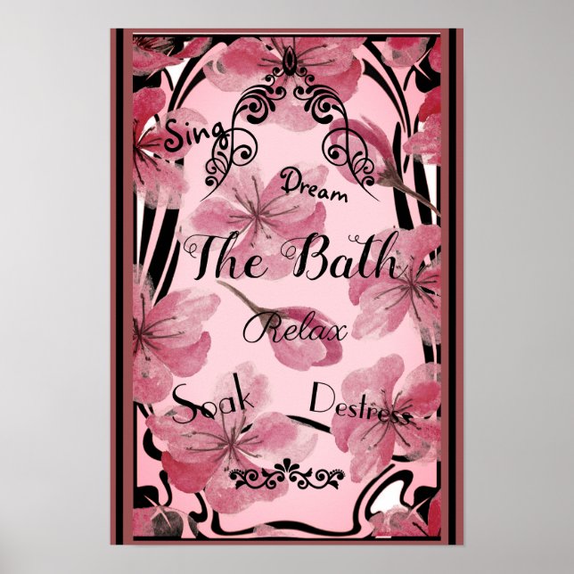 Bath Rules Poster (Front)