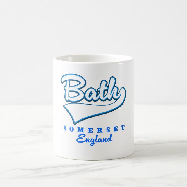Bath Somerset travel logo Coffee Mug (Center)