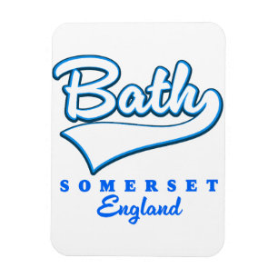 Bath Somerset travel logo Magnet