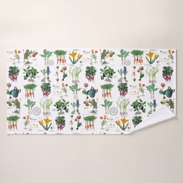 Bath time after gardening. towel (Bath Towel)