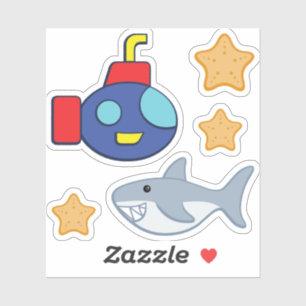 Bath Time Fancies Contour Sticker
