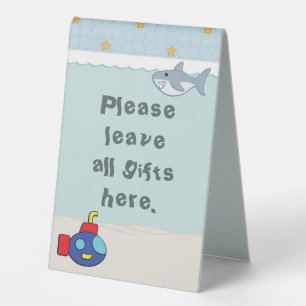 Bath Time Fancies Table Tent Sign