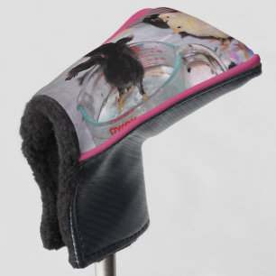 Bath time golf head cover
