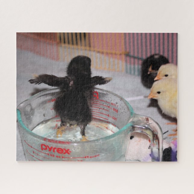 Bath time jigsaw puzzle (Horizontal)