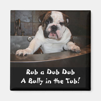 Bath Time mug Magnet