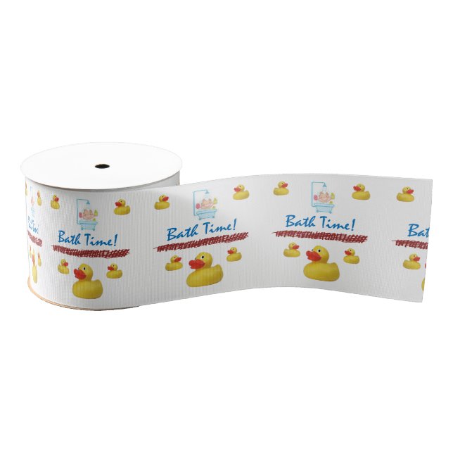 bath time ribbon grosgrain ribbon (Spool)
