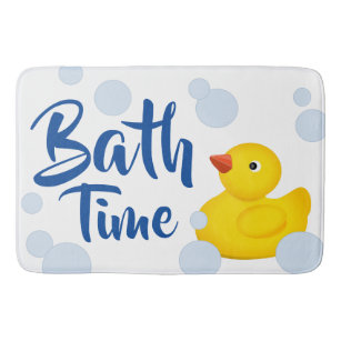 Bath Time Rubber Ducky Bath Mat