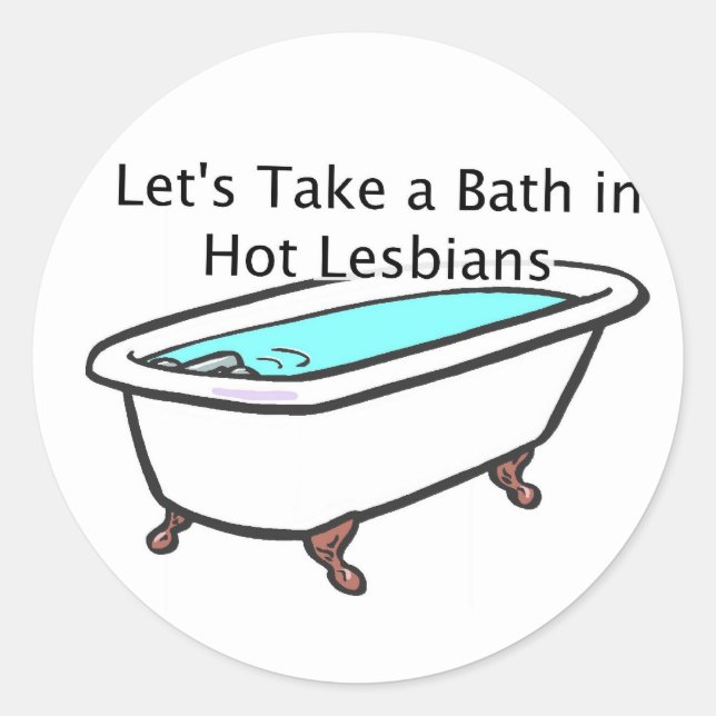 Bath Time Sticker (Front)