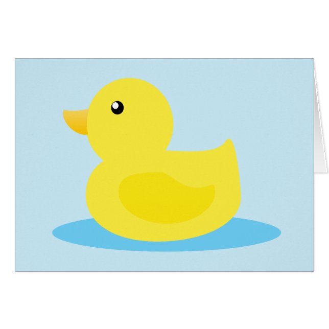 Bath Time Yellow Duck (Front Horizontal)